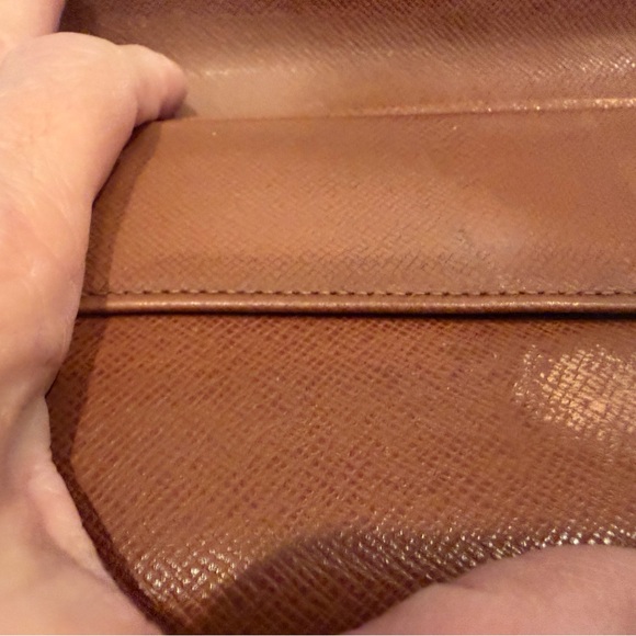 Louis Vuitton Monogram Canvas Fold-Over Wallet - Brown/Gold Monogram - Picture 9 of 11